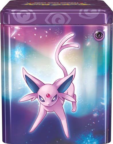 Pokémon TCG: Psychic Stacking Tin (3 Booster Packs & 2 Sticker Sheets)