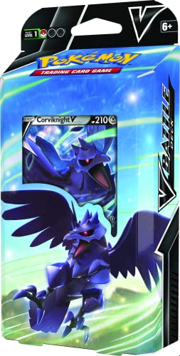 The Pokemon Company Int. Inc. | Pokemon TCG: Corviknight V Battle Deck | Card Game | Ages 6+ | 2 Players | 10 Minutes Playing Time
