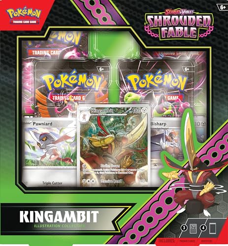 Pokémon TCG: Scarlet & Violet - Shrouded Fable - Kingambit Illustration Rare Box - EN