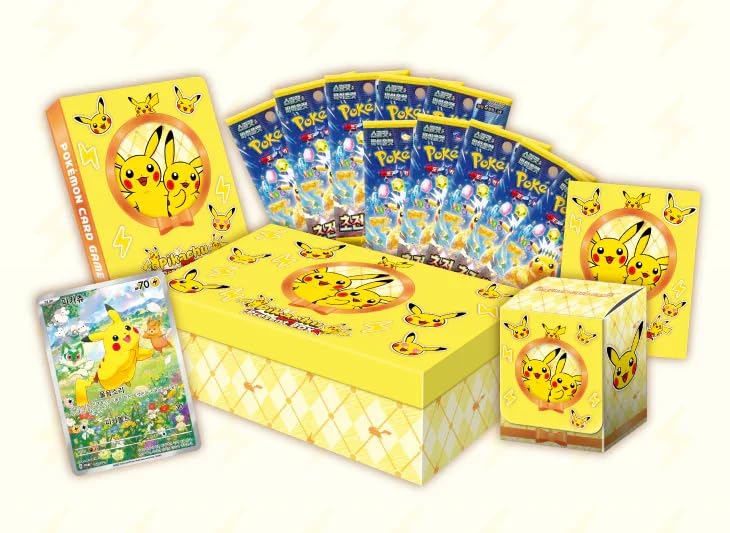 Pokemon TCG: Scarlet and Violet Pikachu Present Box (Korean Version)