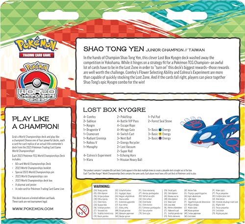 2023 Pokemon TCG World Championships Deck – Shao Tong Yen …
