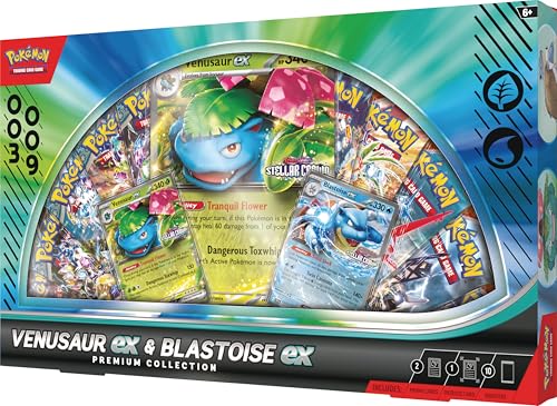 Pokémon TCG: Venusaur ex & Blastoise ex Premium Collection