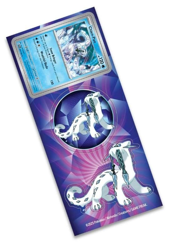 Pokemon Trading Card Game Knockout Collection - Includes Sticker Sheet, 2 Booster Packs and Foil Card (Chien-Pao)