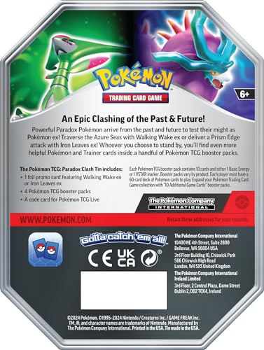 POKEMON TCG: Paradox Clash TIN: Iron Leaves EX