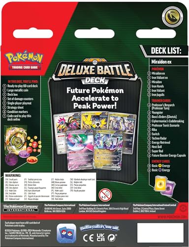 Pokemon TCG: Miraidon/Koraidon ex Deluxe Battle Deck