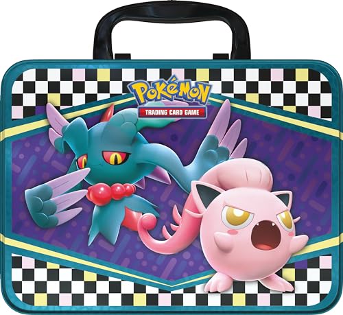 Pokémon TCG: Collector Chest – Scream Tail & Iron Valiant (2 Foil Promo Cards, 6 Booster Packs & More)