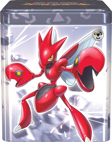 Pokémon TCG: Metal Stacking Tin (3 Booster Packs & 2 Sticker Sheets)