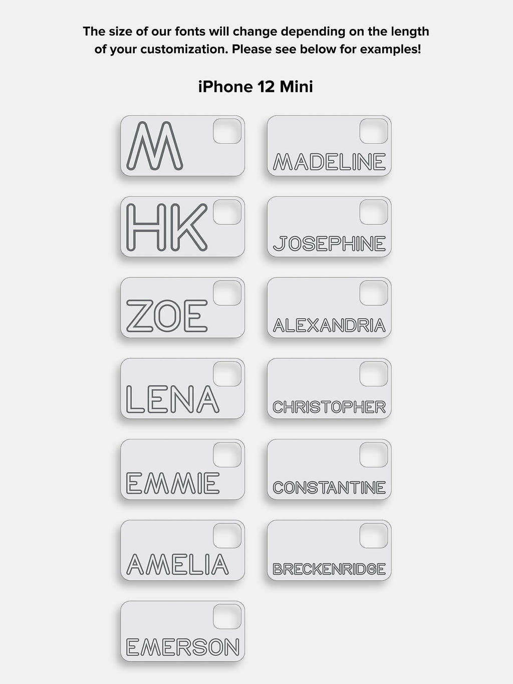 Fine Line Custom iPhone Case - Transparent Blue/White