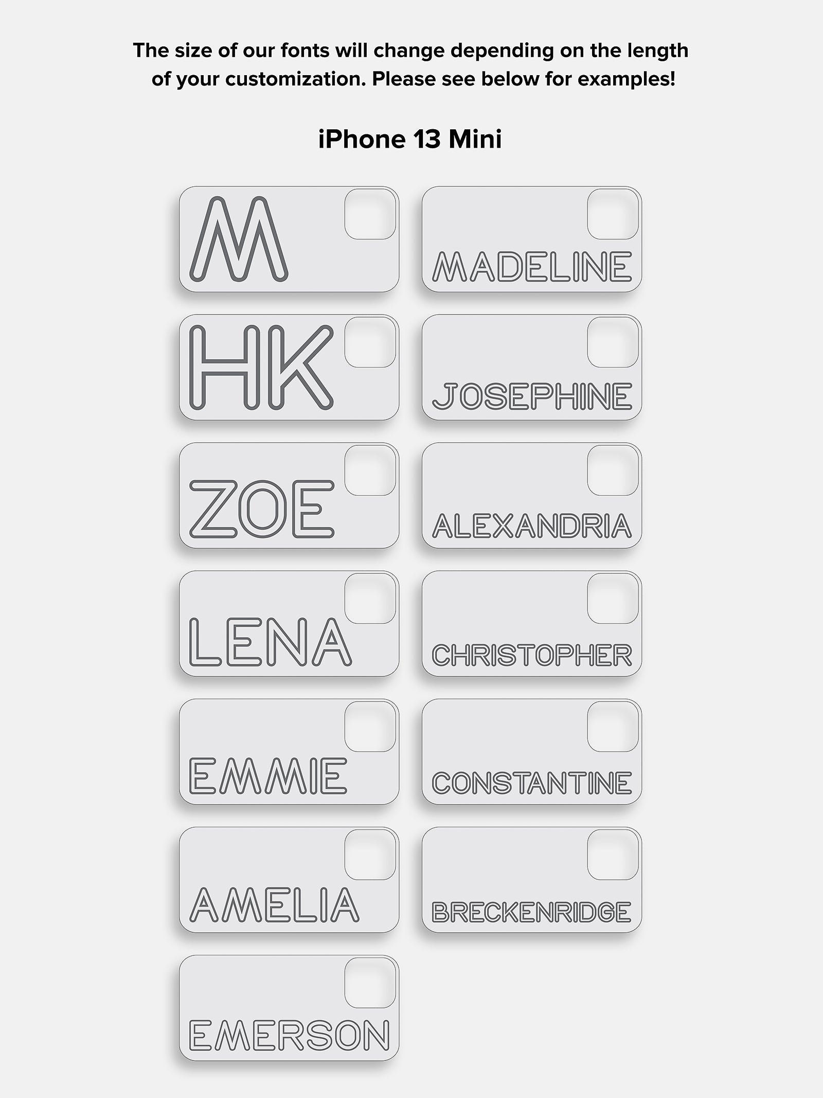 Fine Line Custom iPhone Case - Transparent Purple/White