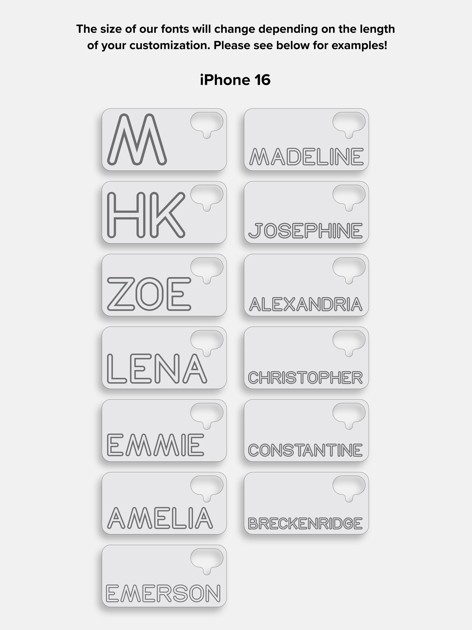Fine Line Custom iPhone Case - Orange/Light Pink