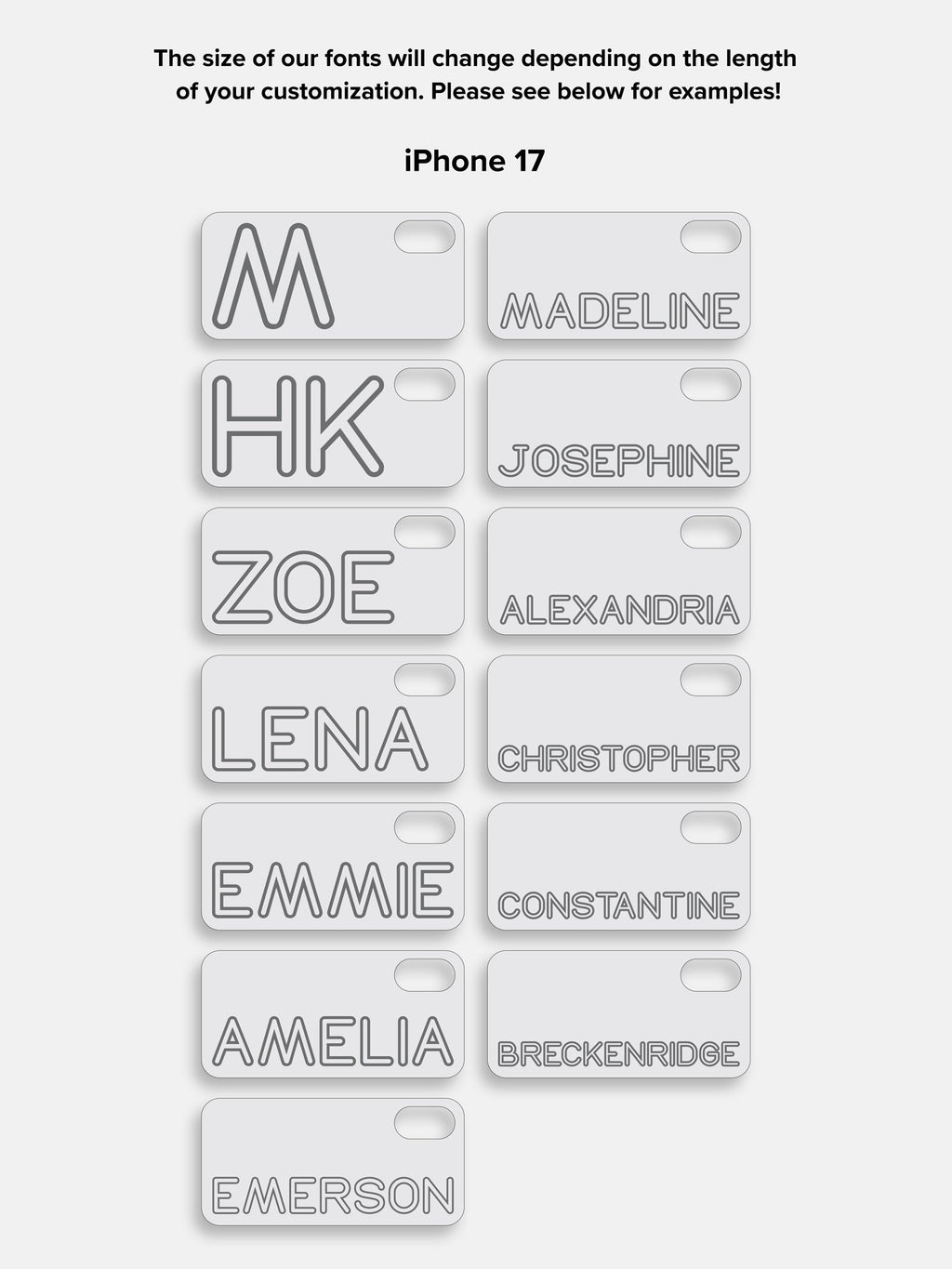 Fine Line Custom iPhone Case - Orange/Light Pink
