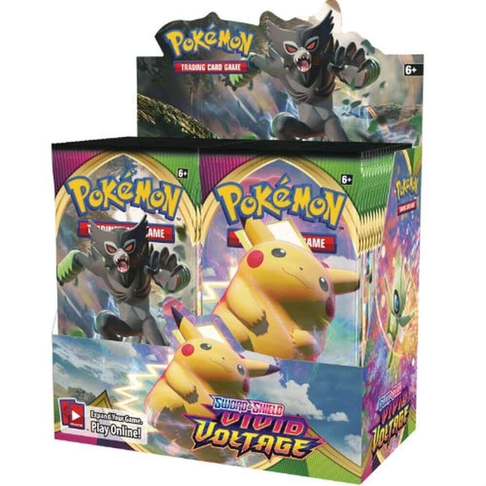 Pokémon Sword and Shield Vivid Voltage Booster Display (36) EN, Multicolor (820650817496)