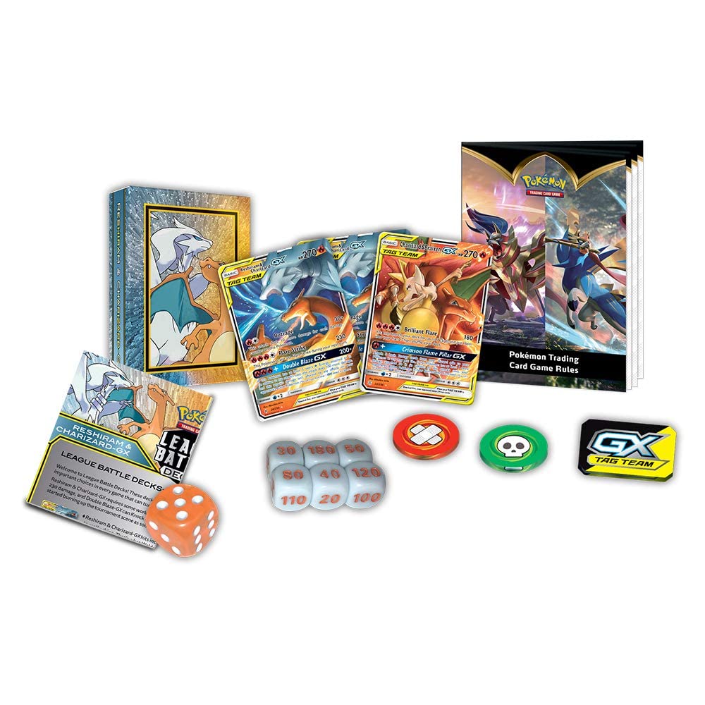 Pokémon TCG: League Battle Deck Featuring Reshiram & Charizard-GX