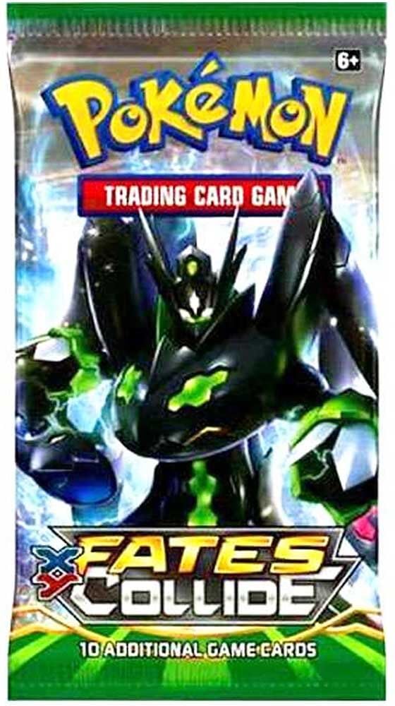 Pokemon XY10 Fates Collide Booster Pack 1x Booster Packs with 10 Additional Cards Trading Card Game (English)