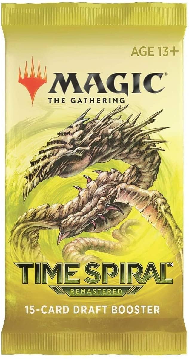 Card Game Magic: The Gathering Draft Booster Pack Lot MTG Time Spiral Remastered Individual Pack