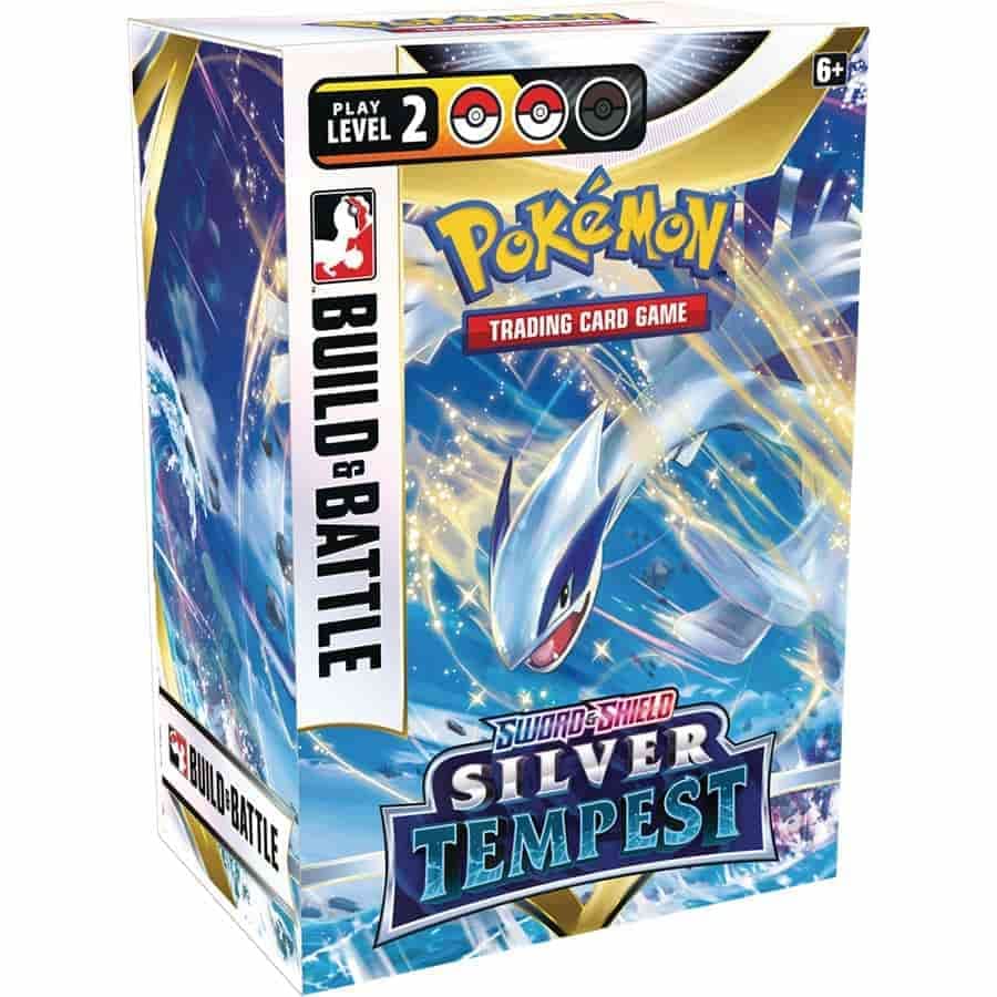 Pokemon TCG: Sword and Shield Silver Tempest Build and Battle Display (10CT Display)