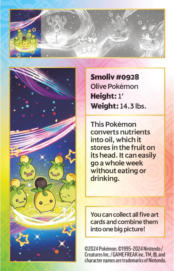 Pokémon TCG: Scarlet & Violet—Paldean Fates Mini Tin - Smoliv