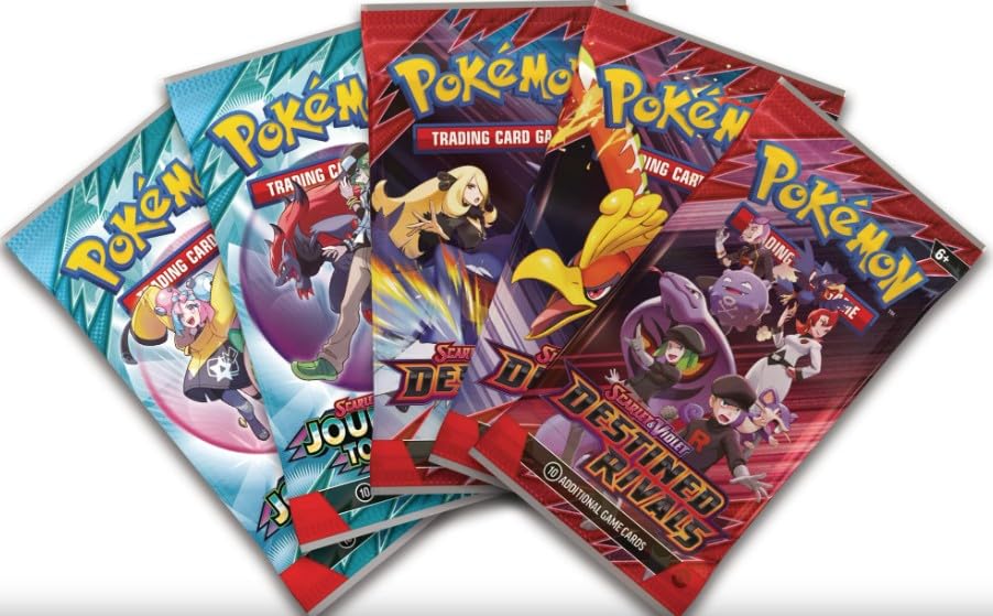 Pokemon Trading Card Game Team Rocket Collector Tin with 5 Booster Packs and Promo Card (Persian)