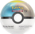 Pokemon TCG Trading Card Game Moon Ball Poke Ball Tin Contains 3 Booster Packs Plus 2 Sticker Sheets