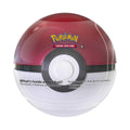 Pokemon TCG: Poke Ball Tin Red - 3 Booster Pack with 1 Coin