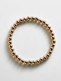 Gold Pisa Bracelet - 5MM Beads