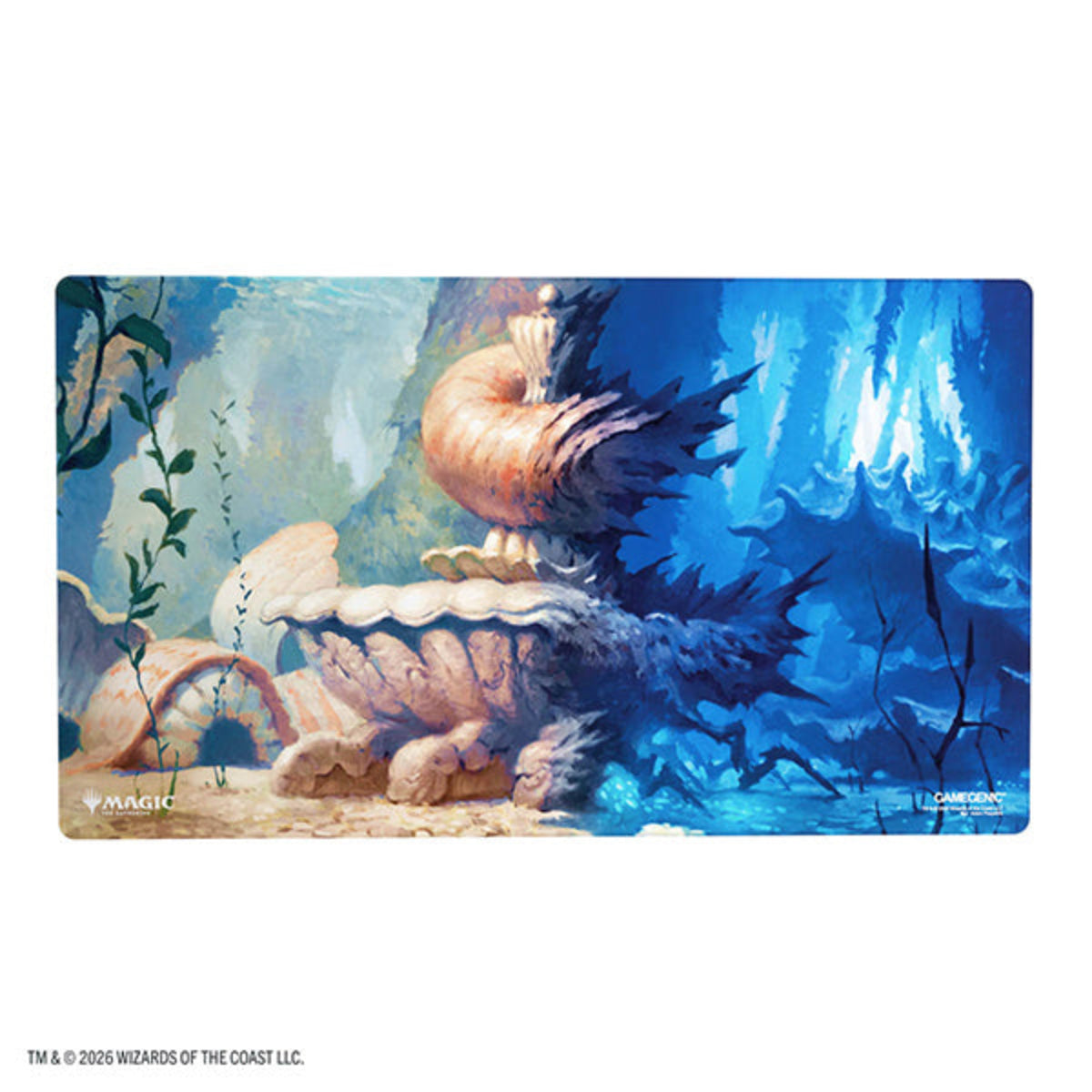 Lorwyn Eclipsed Shiny Playmat - Hallowed Fountain