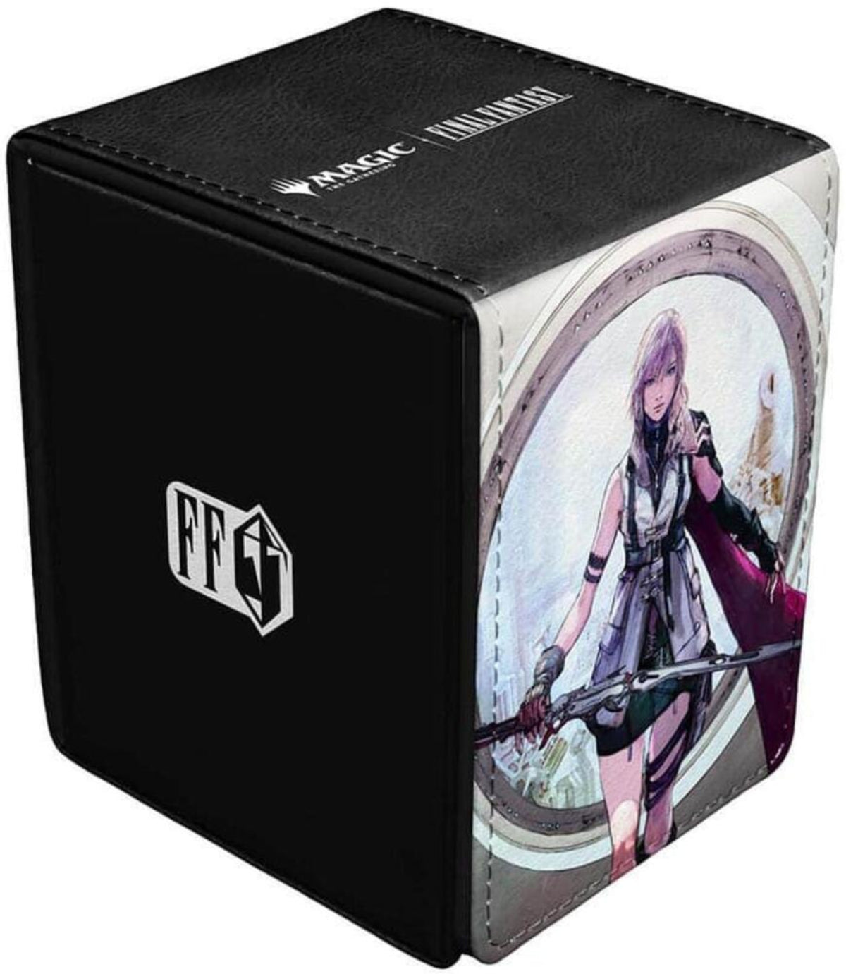 MTG Final Fantasy Lightning, Army of One Alcove Flip 100 Deck Box