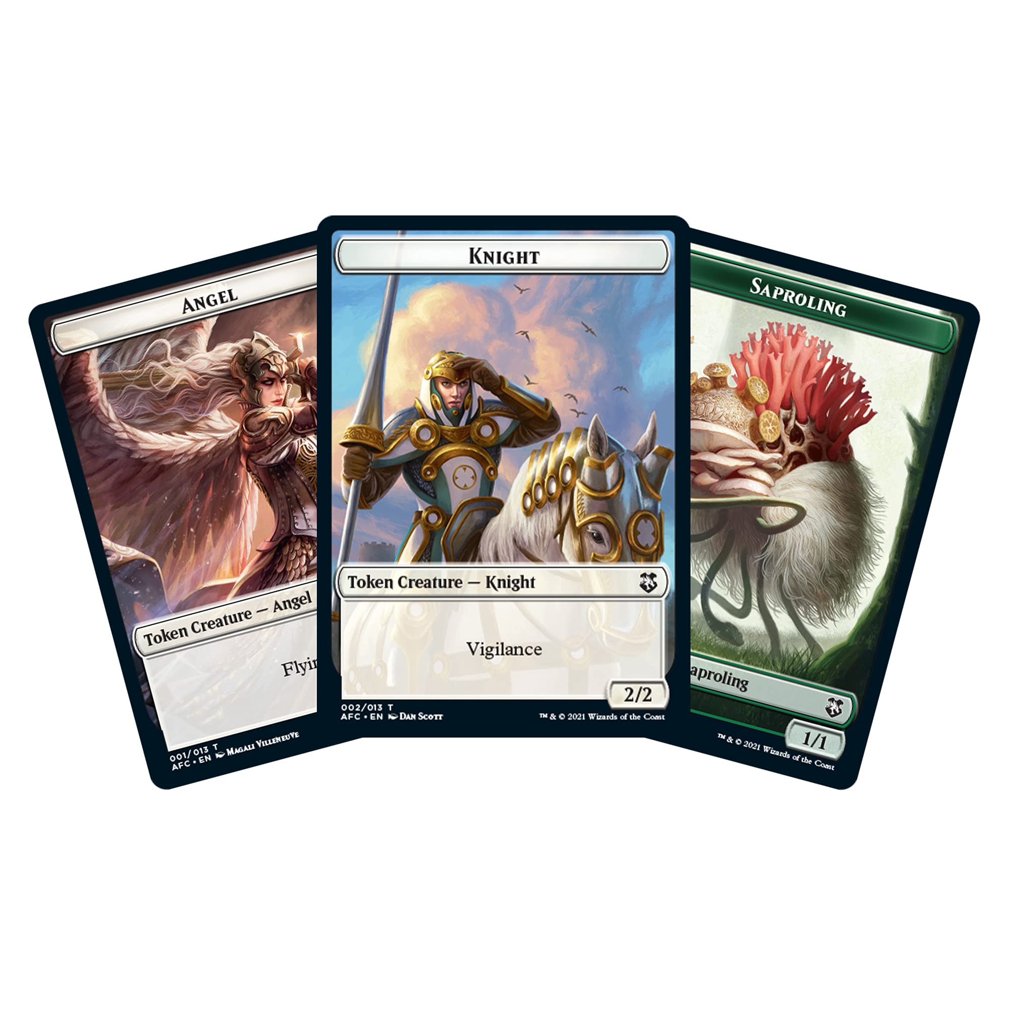 Magic: The Gathering Adventures in the Forgotten Realms Commander Deck – Aura of Courage (Green-White-Blue)