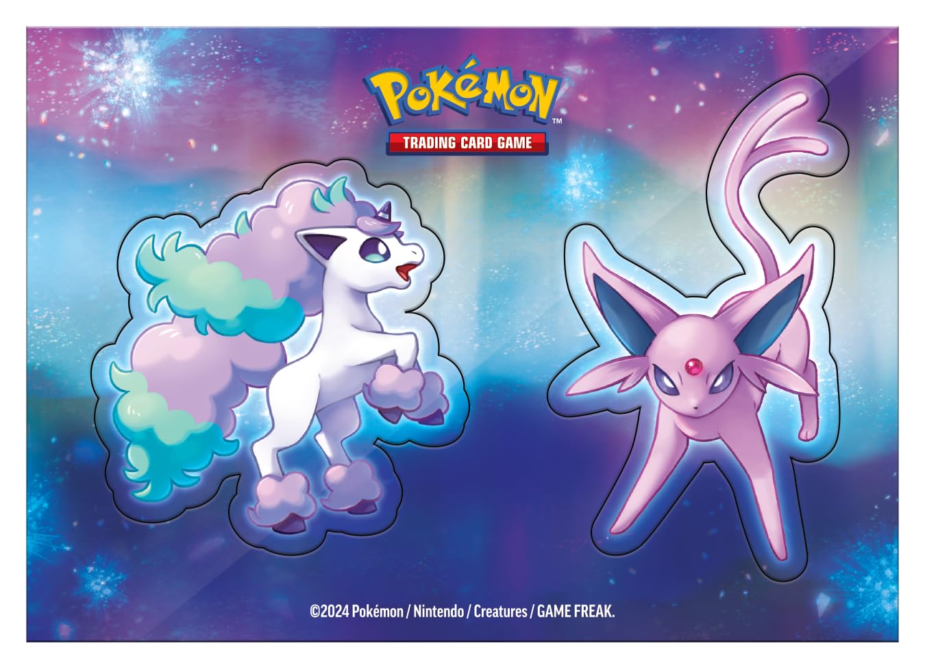 Pokémon TCG: Psychic Stacking Tin (3 Booster Packs & 2 Sticker Sheets)