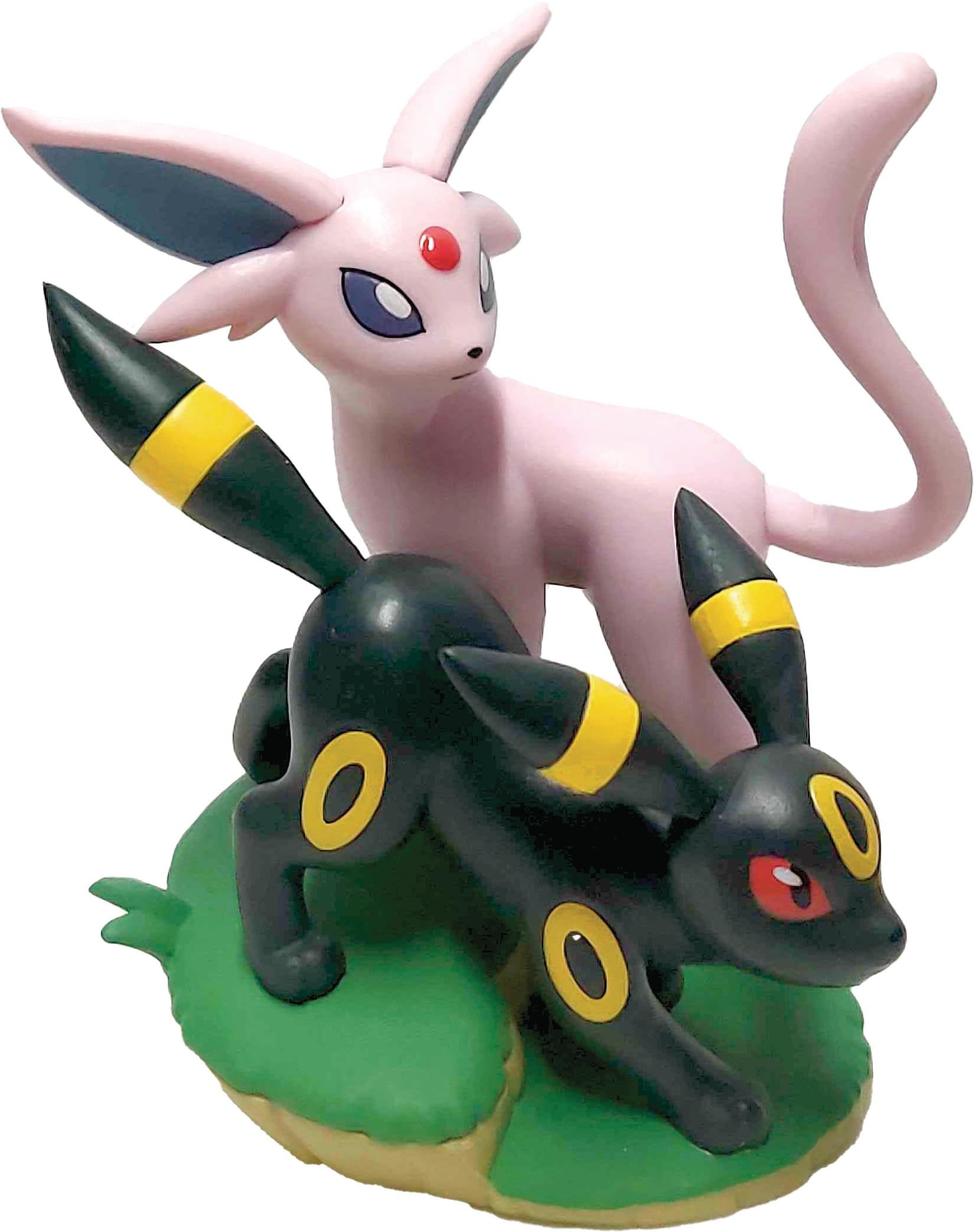 Pokémon Collectible Card Game: Karmesin & Purple Premium Figurines Collection - Prismatic Evolutions (2 Holographic Embossed Cards, 11 Boosters and More)