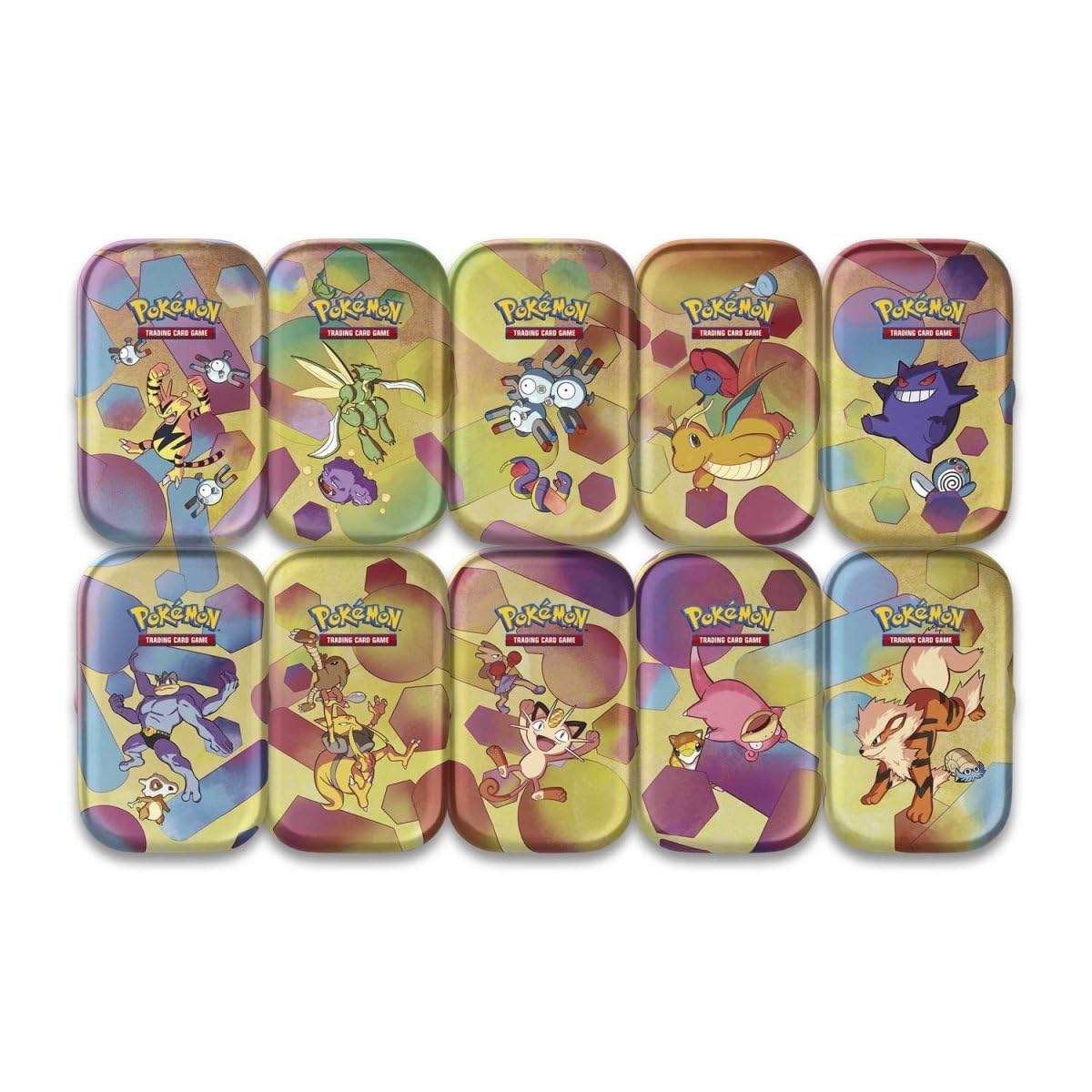 Pokémon TCG: Scarlet & Violet—151 Mini Tin – Machamp and Cubone (2 Booster Packs, 1 Coin & 1 Art Card)