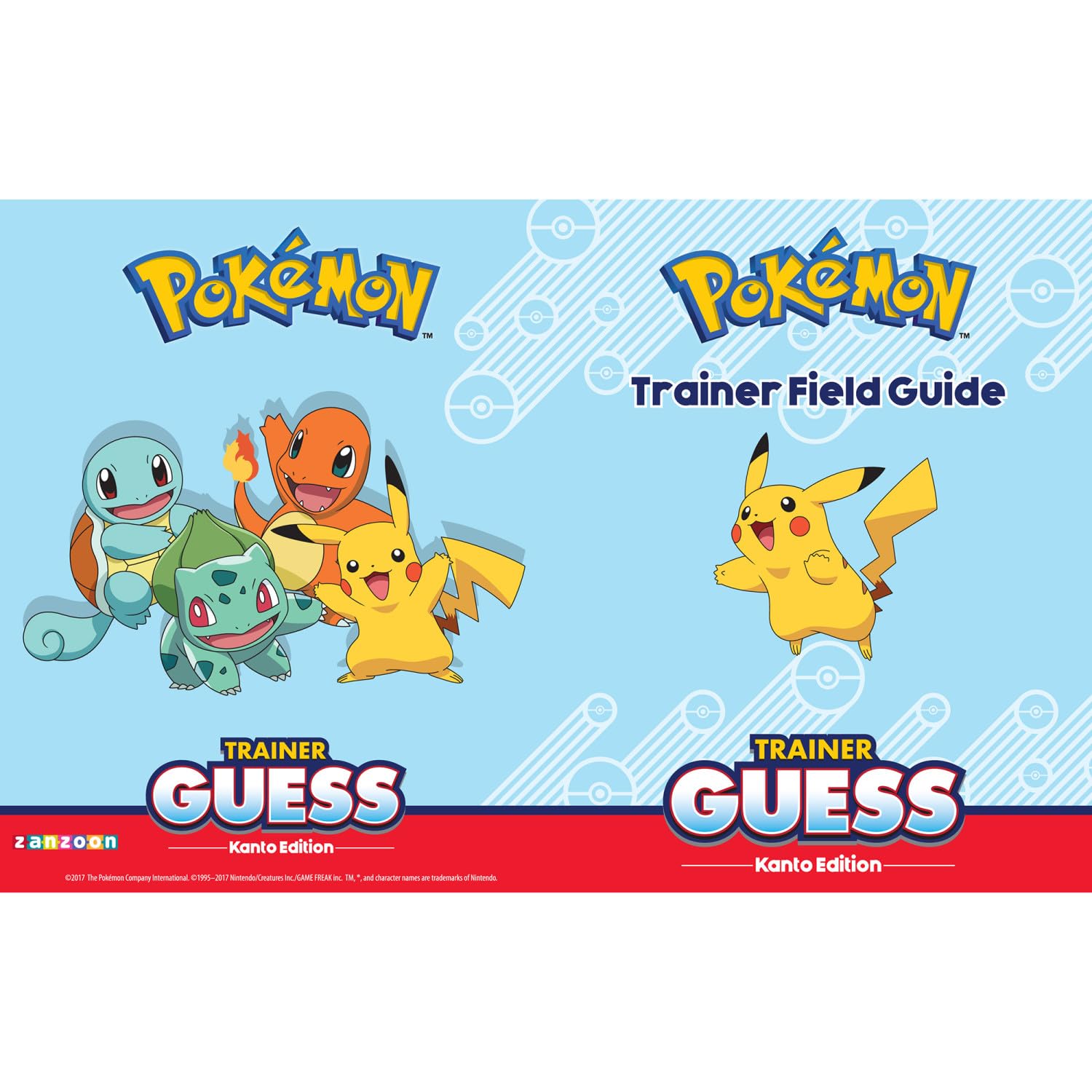 Pokemon Trainer Guess - Kanto - Electronic Guessing Game, Collect 151 Regional Pokemon, Field Guide, Talk to Your Light & Sound Poke Ball, Kids 6+ Brown Box Packaging