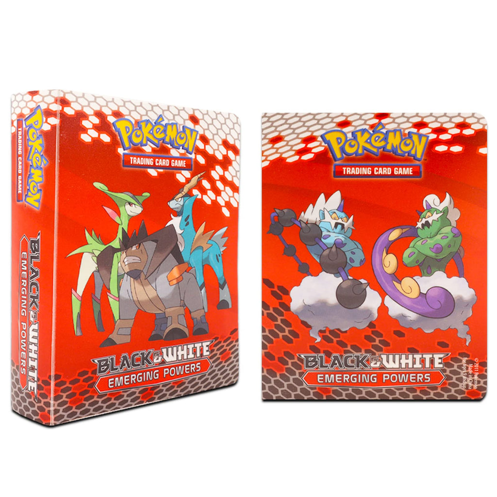 Pokemon Binders for Cards Bundle - 6 Pack Assorted Mini Binders, Each Holds 60 Cards Plus Door Hanger | Pokemon Card Carrying Case Set