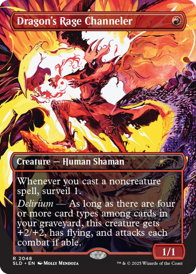 Magic the Gathering Secret Lair Everything is On Fire (Non-Foil)