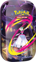 Pokémon TCG: Mega Heroes Mini Tin – Mega Gardivoir (1 Sticker, 1 Art Card & 2 Booster Packs)