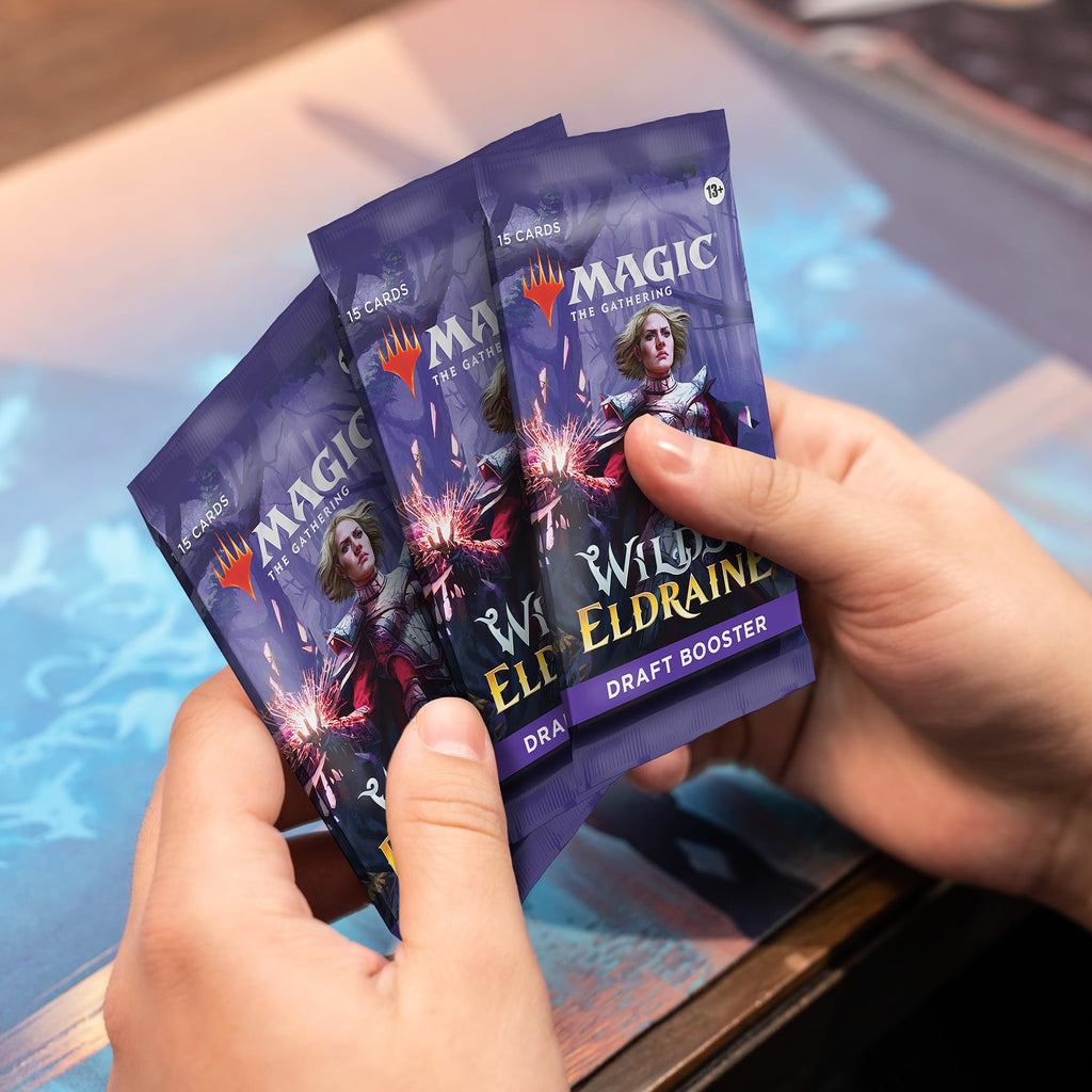 Magic: The Gathering Wilds of Eldraine Draft Booster Box - 36 Packs (540 Magic Cards)