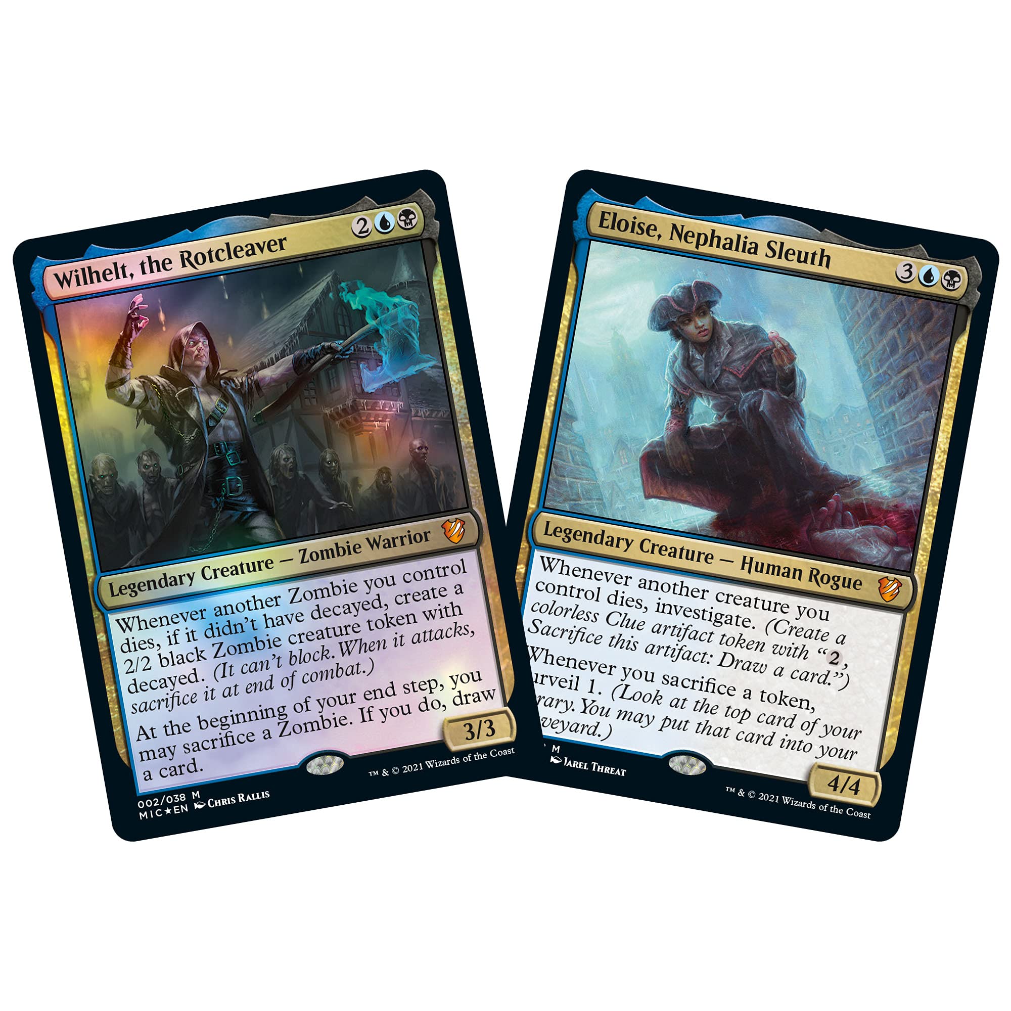 Magic: The Gathering Innistrad: Midnight Hunt Commander Deck – Undead Unleashed (Blue-Black)