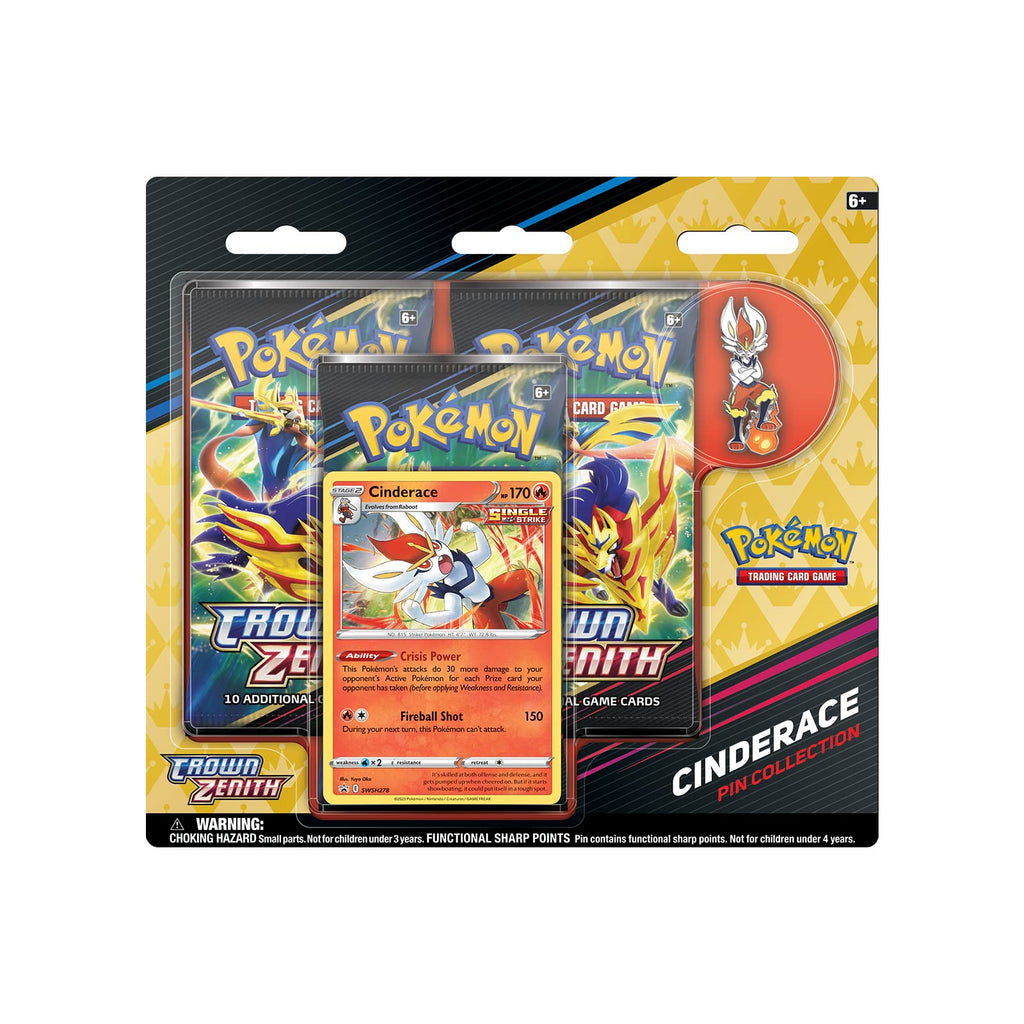 Pokemon TCG: Crown Zenith Pin Collection (One at Random)