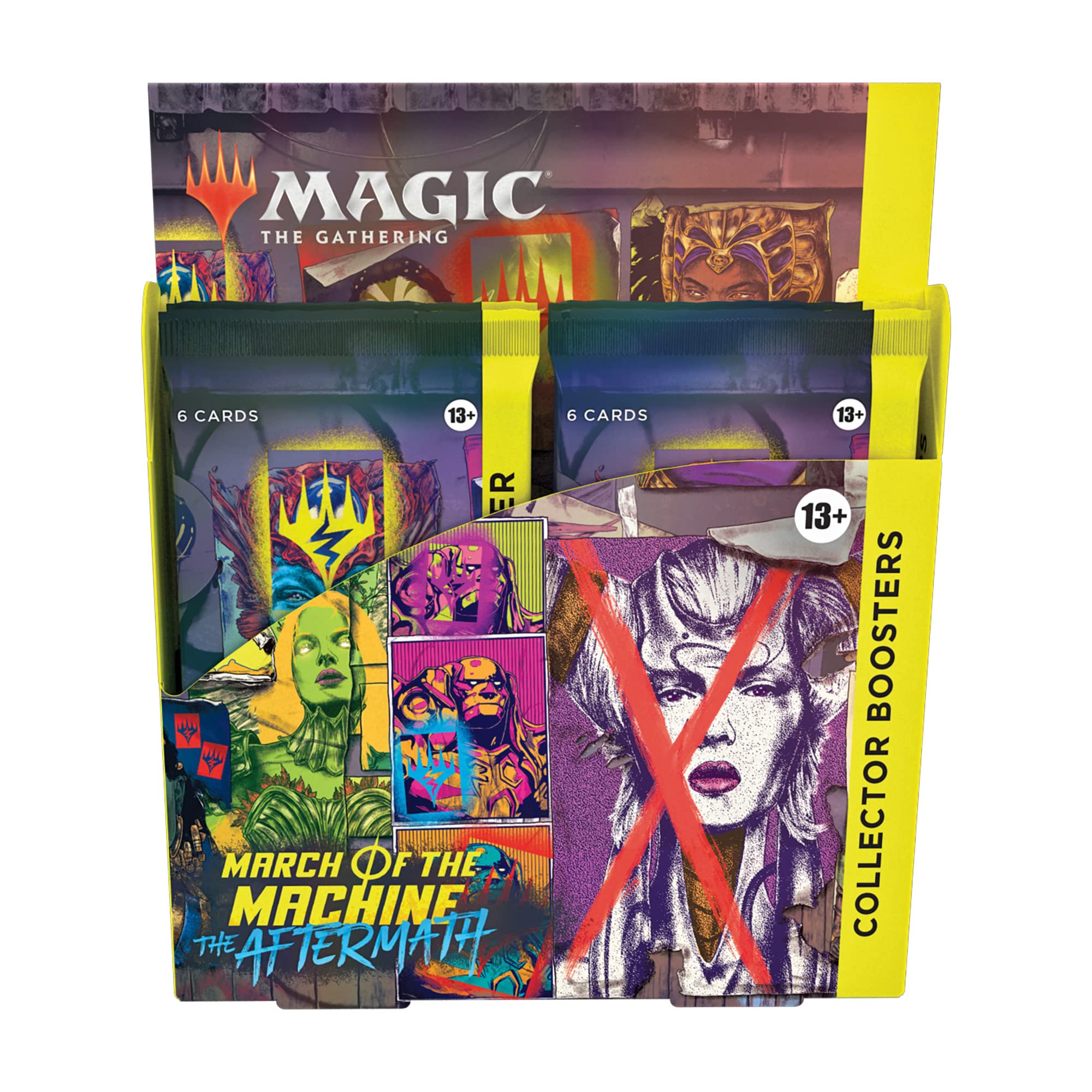 Magic: The Gathering March of The Machine: The Aftermath Collector Booster Box, 12 Packs (English Version)