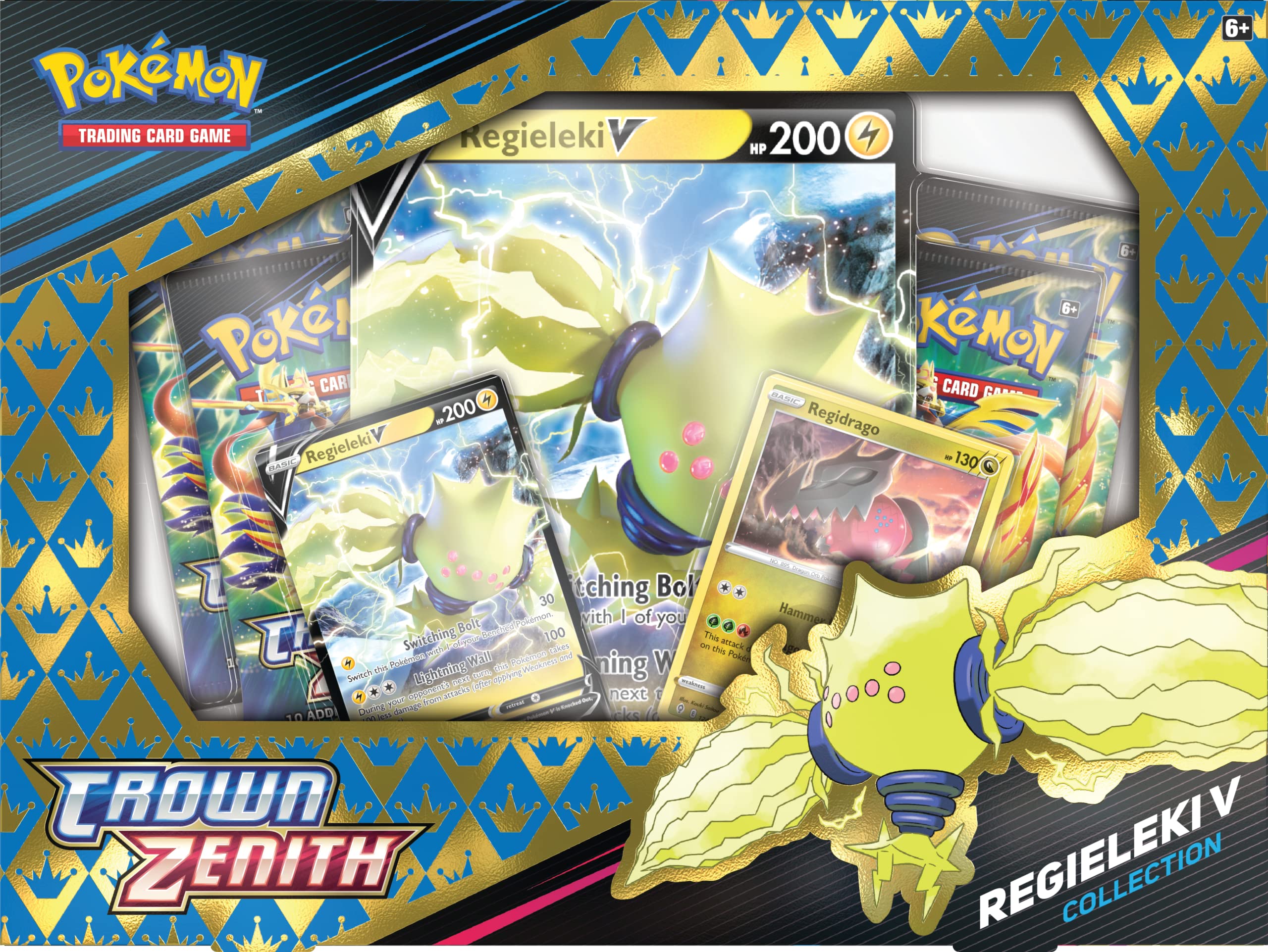 Pokémon Regieleki V Crown Zenith Collection