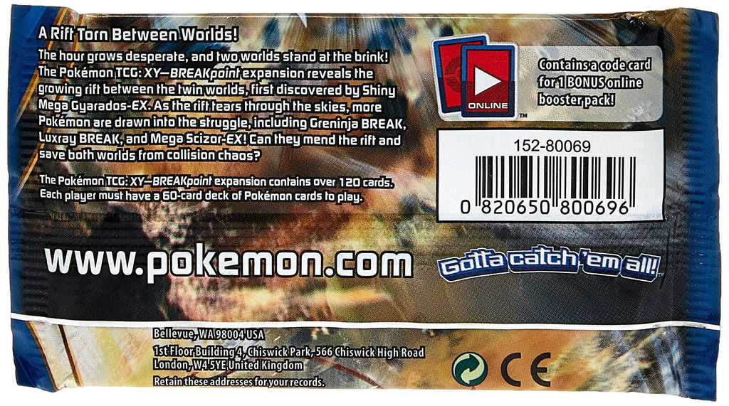 Pokemon XY Breakpoint Booster Pack
