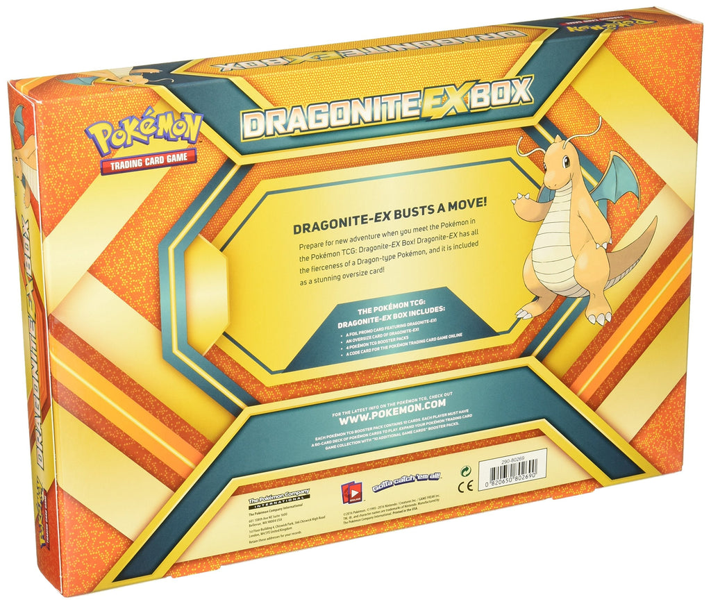 Pokemon TCG: Dragonite-EX Box Card Game