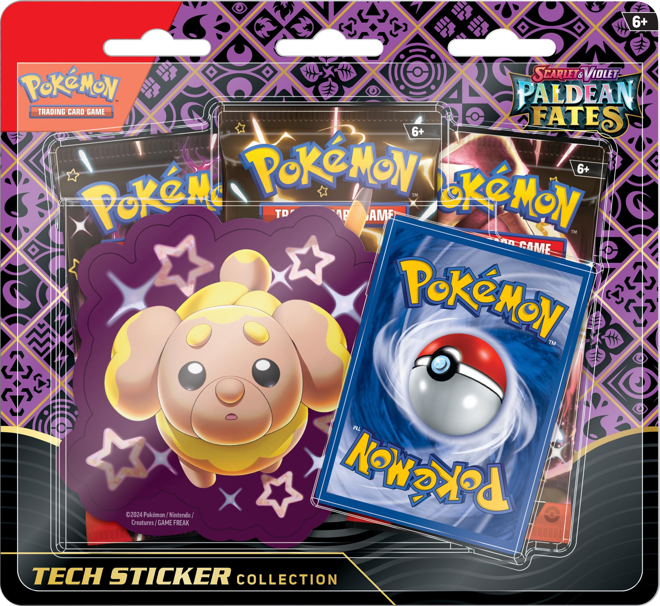 Pokemon: Scarlet & Violet: Paldean Fates Tech Sticker Collection (Random)
