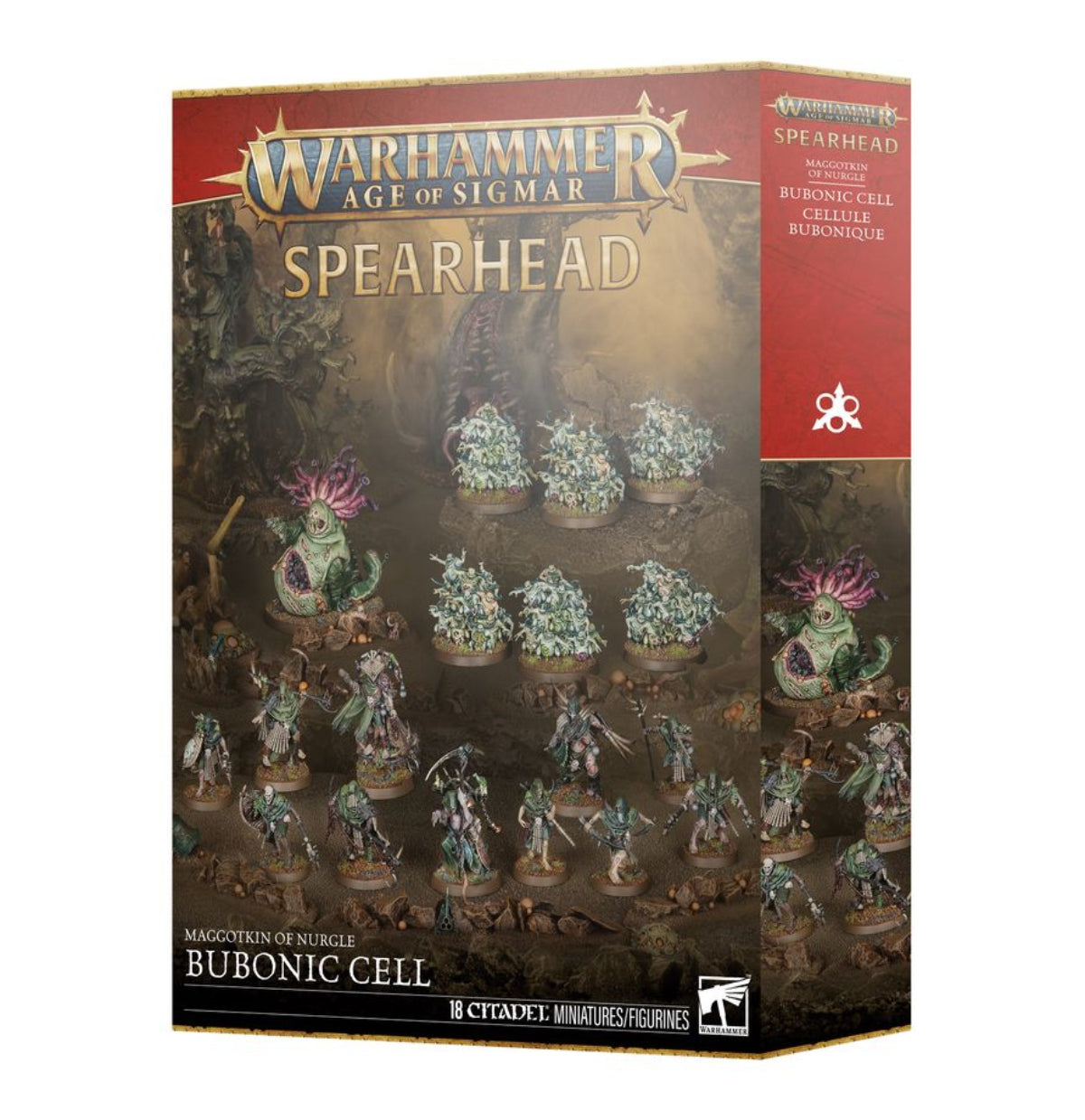 Warhammer AoS Spearhead Maggotkin of Nurgle Bubonic Cell