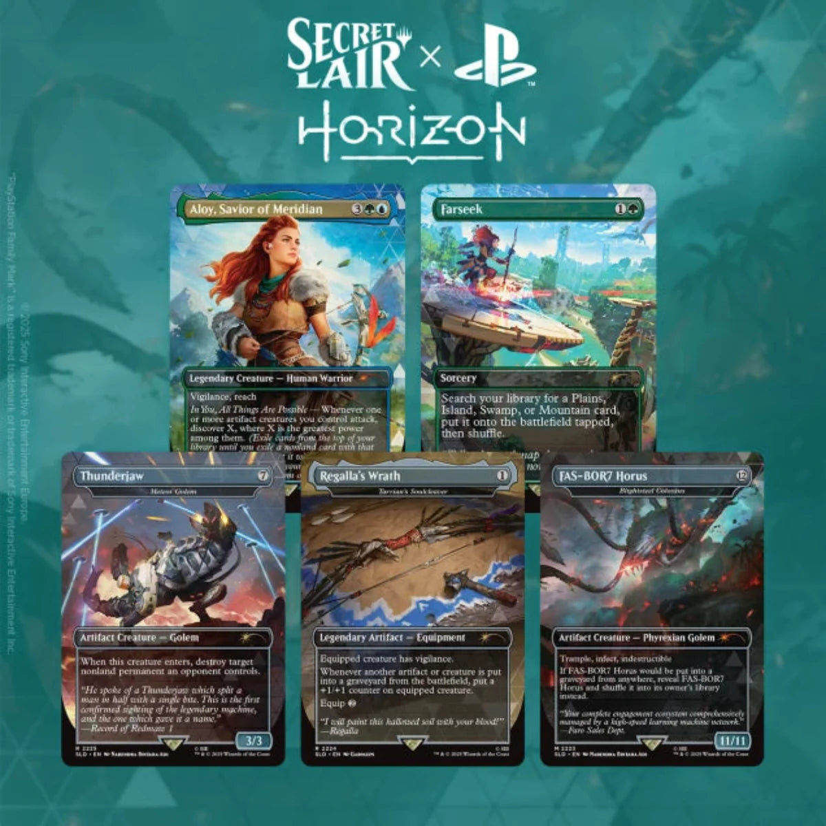 Secret Lair x Horizon Zero Dawn Into the Forbidden West Non-Foil Edition
