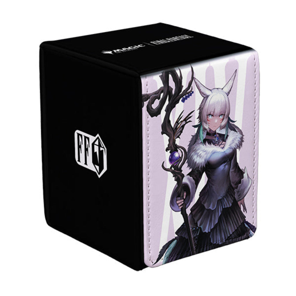 Final Fantasy Y'shtola, Night's Blessed Alcove Flip 100+ Deck Box