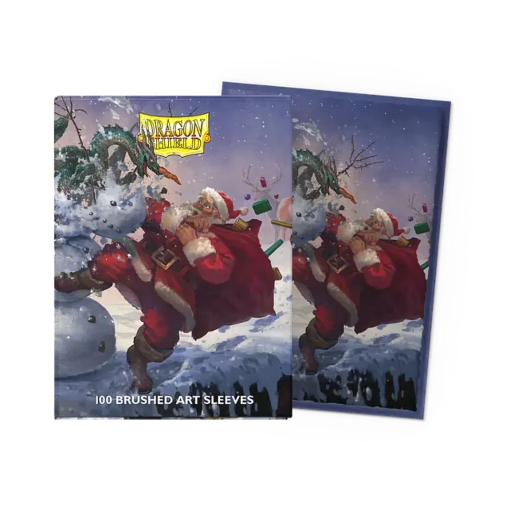 Dragon Shield Game Sleeves 100ct - Christmas 2025 Brushed Art