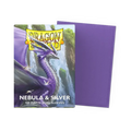 Dragon Shield Game Sleeves 100ct - Matte Dual Nebula & Silver Standard
