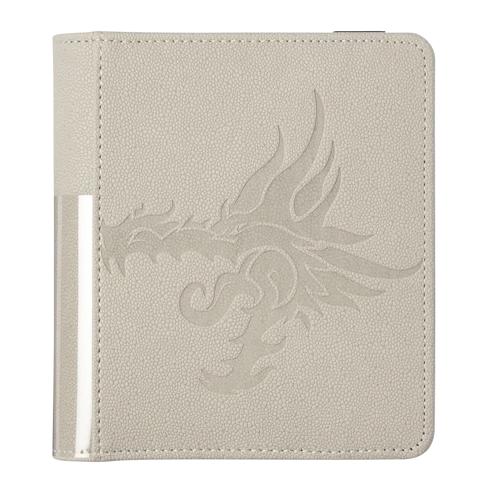 Dragon Shield Ashen White 80 Card Binder