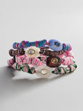 True Aura Semi-Precious Paracord Bracelet - Moonstone